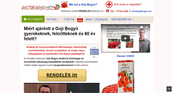 Desktop Screenshot of gojibogyo.net